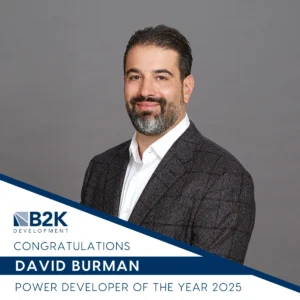 David Burman Named Power Developer 2025