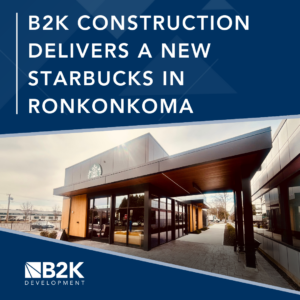 B2K Construction Delivers a New Starbucks in Ronkonkoma